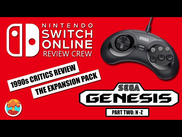 1990s Critics Review Nintendo Switch Online Expansion Pack Genesis