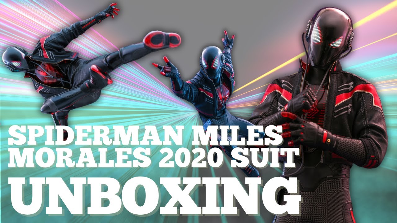 Unboxing the 1/6 scale Spider-Man Miles Morales 2020 Suit action