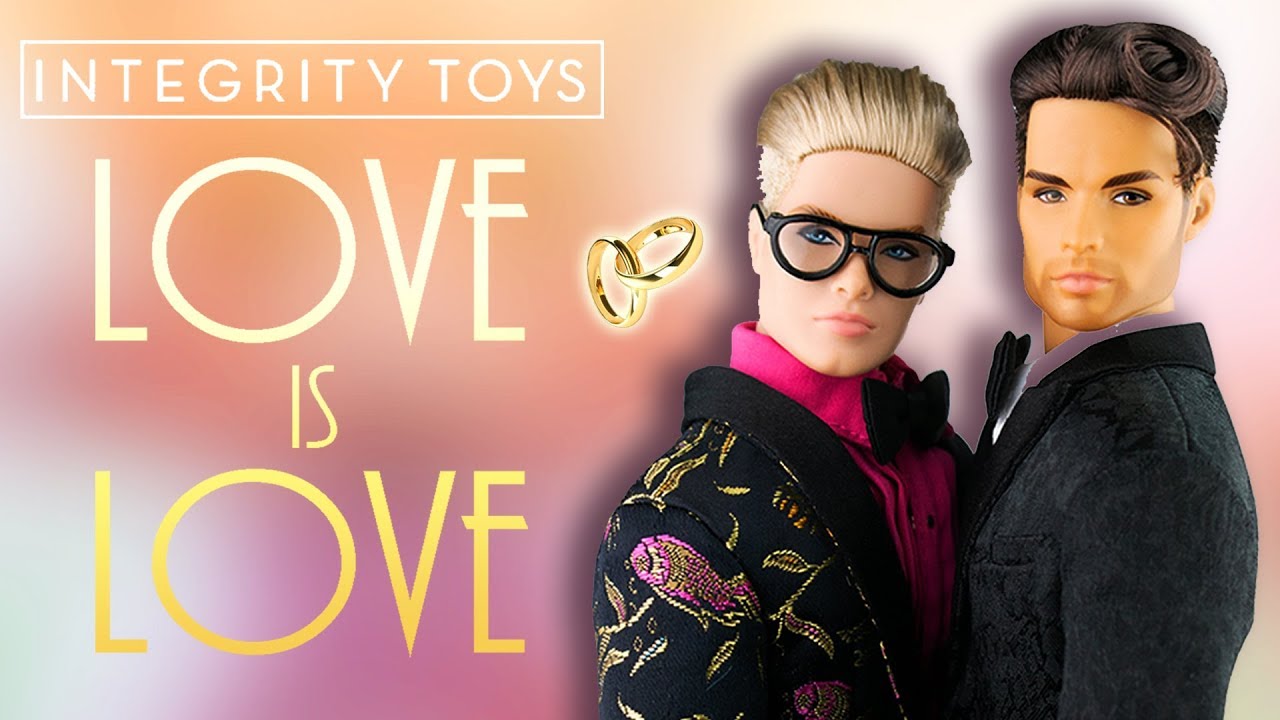 🏳️‍🌈LOVE IS LOVE 👬 Doll Review [ INTEGRITY TOYS ] - YouTube