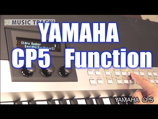 YAMAHA CP5 Function Demo & Review [English Captions] - YouTube