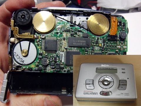 SONY Cassette Walkman WM-RX822: Iintroduction and internal
