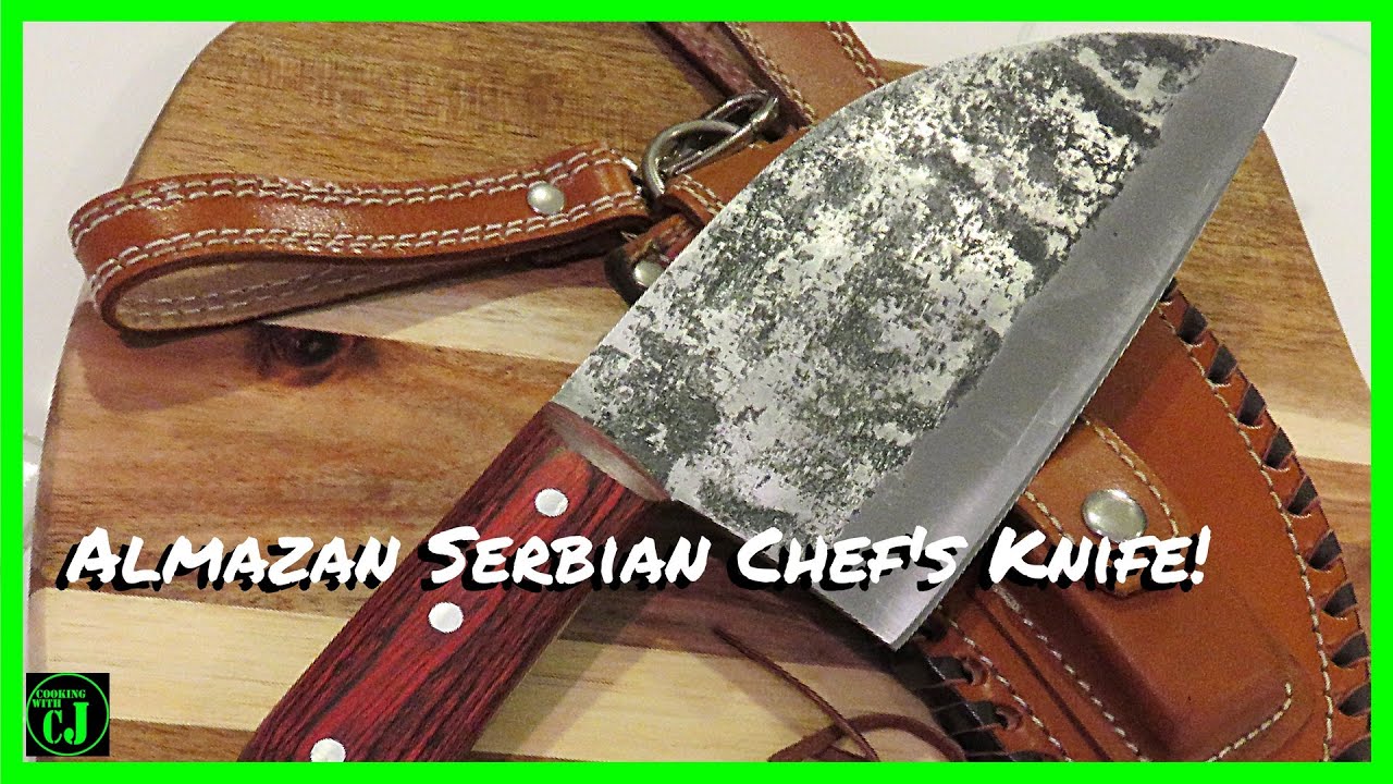 ALMAZAN SERBIAN CHEF KNIFE | ALMAZAN CUTLERY | MEATHEADKNIVES.COM
