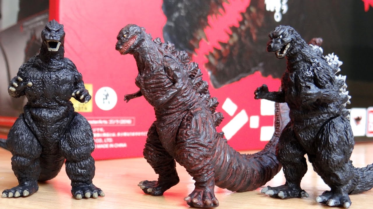 ついに再販！HGシリーズ 全3種 シン・ゴジラ / 1989ゴジラ(ビオゴジ