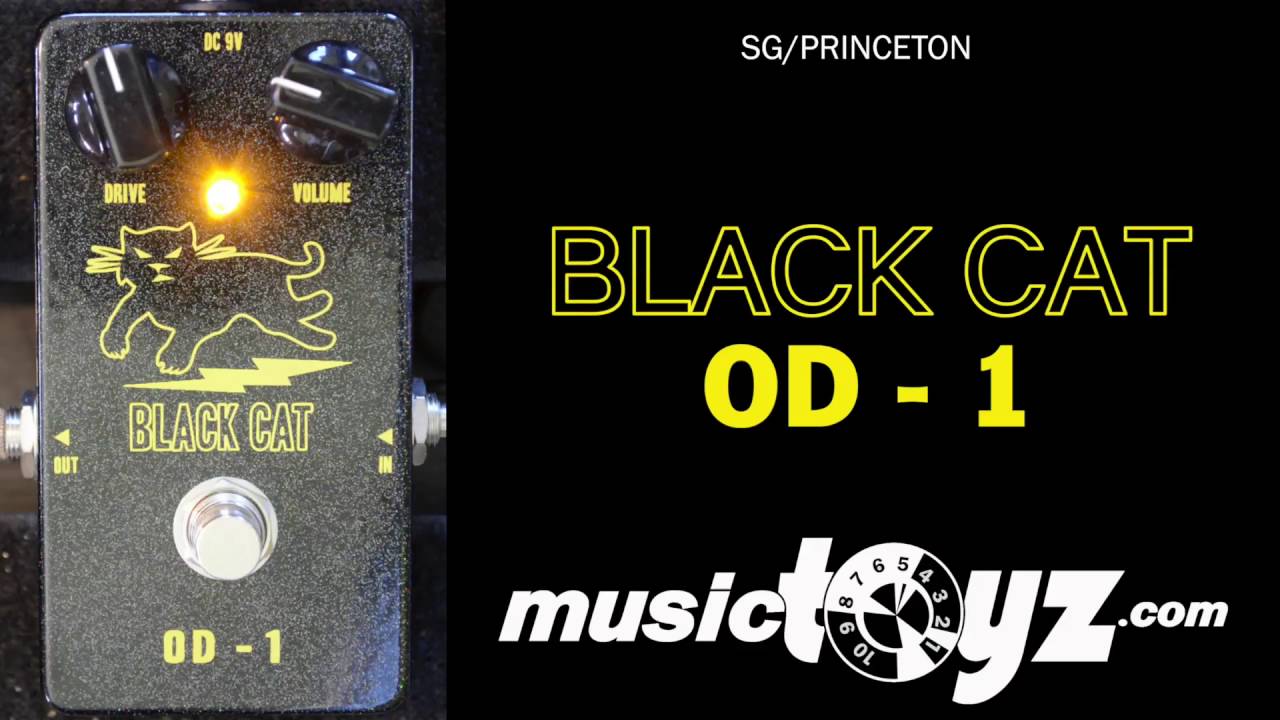 Black Cat OD-1 Guitar Pedal - YouTube