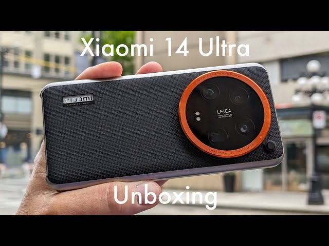 Xiaomi 14 Ultra (+camera kit) unboxing: the mother of all