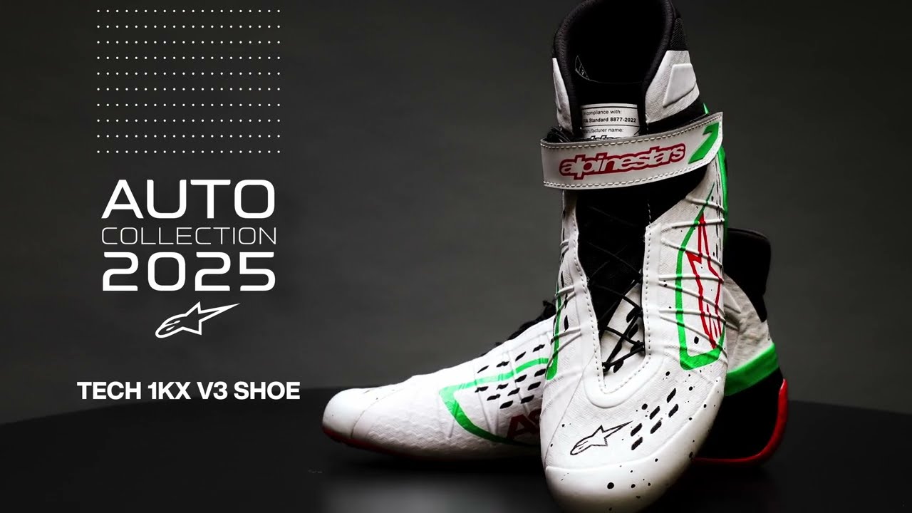 Alpinestars Tech-1 KX V3 Fia Shoes - YouTube