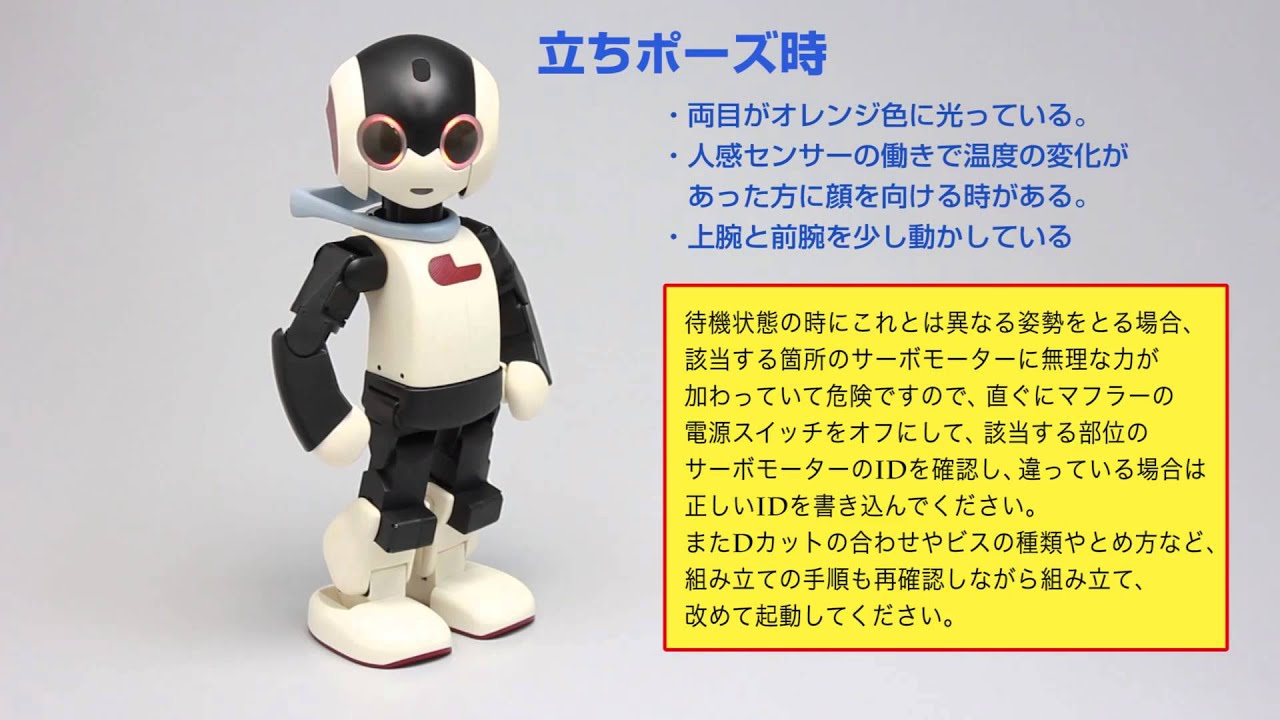 ロビ完成後姿勢チェック - YouTube