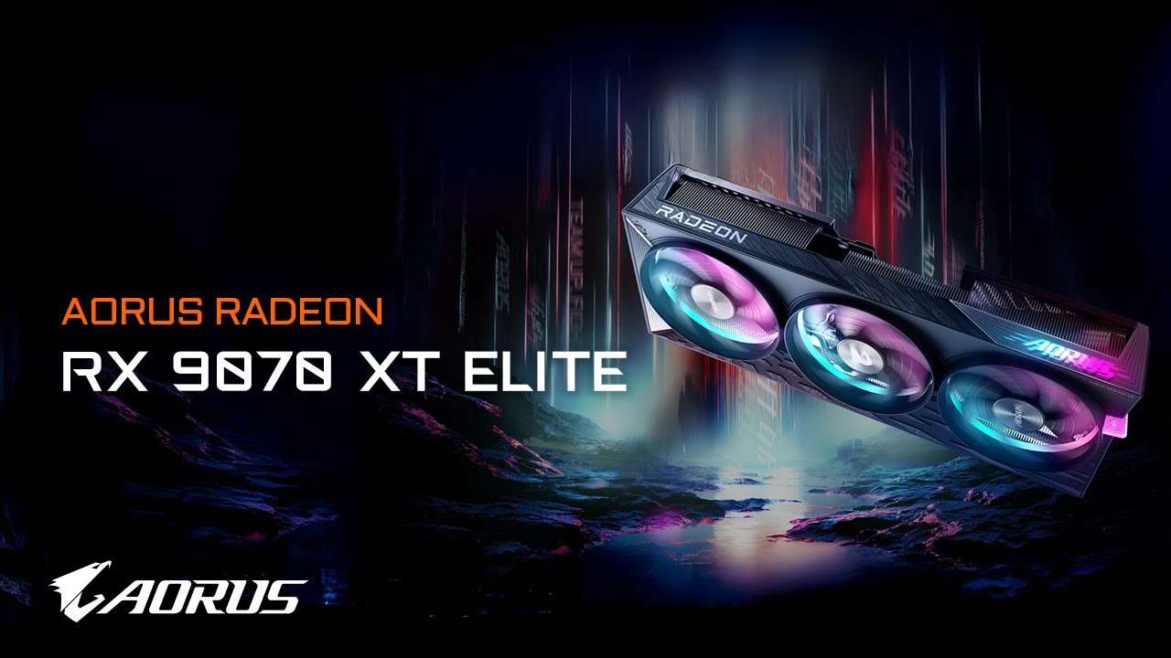 AORUS Radeon™ RX 9070 XT ELITE 16G - GIGABYTE U.S.A.