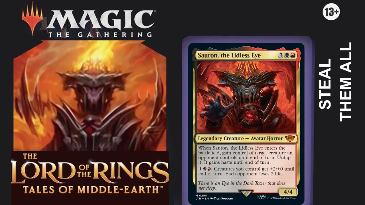 Sauron, The Lidless Eye | Commander Decktech - YouTube