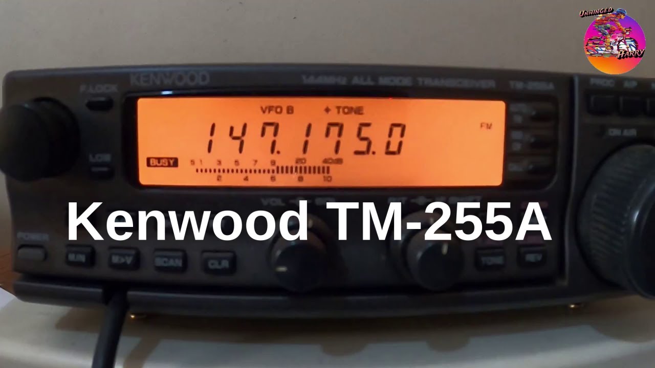 Kenwood TM-741A Multiband FM Transceiver - YouTube