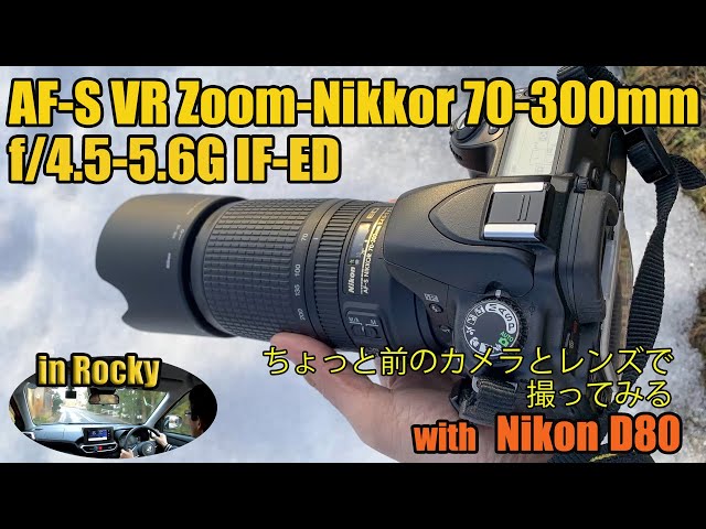 I took this photo with the AF-S VR Zoom Nikkor 70-300mm f/4.5-5.6G