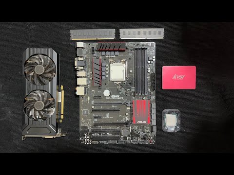 I7 4790 + GTX 1060 Low Budget Gaming PC Build - YouTube