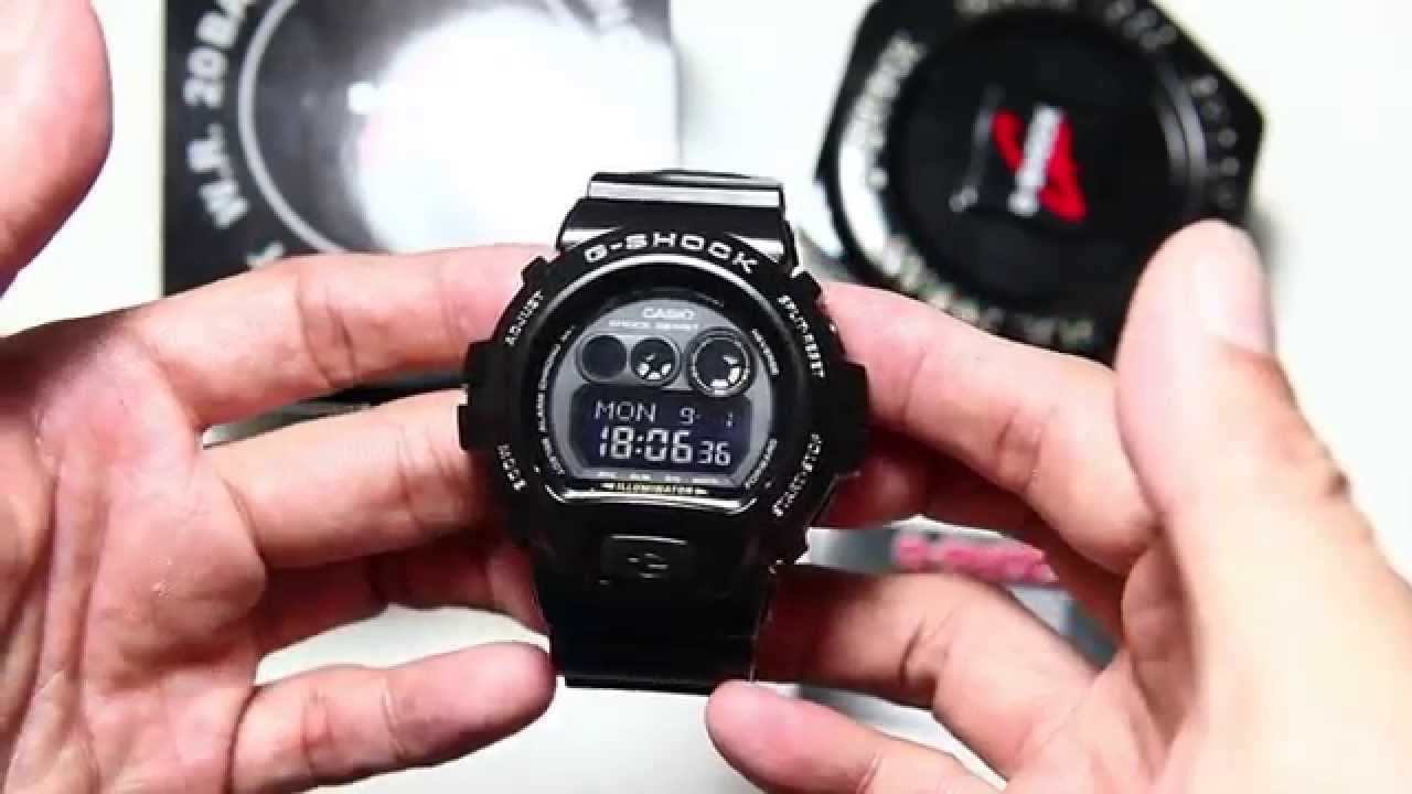 Casio G-shock GD-X6900-1 ALL BLACK - YouTube