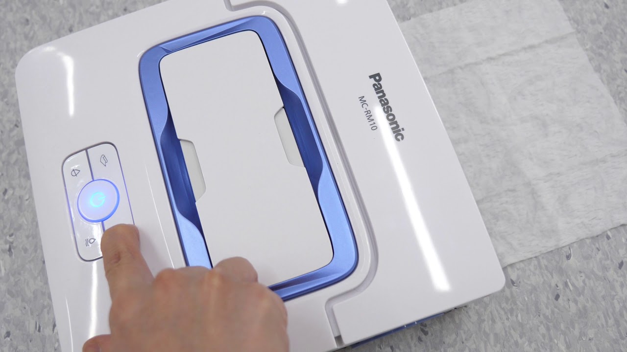 床拭きロボット掃除機「Rollan(ローラン)」MC-RM10がボタン1つで