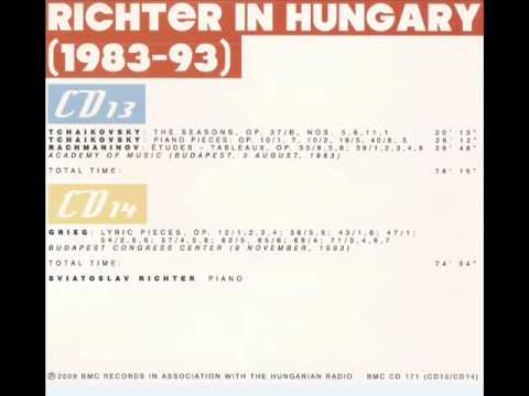 Richter – Richter In Hungary (1954-1993) – Box Set 14 x CD, 2009