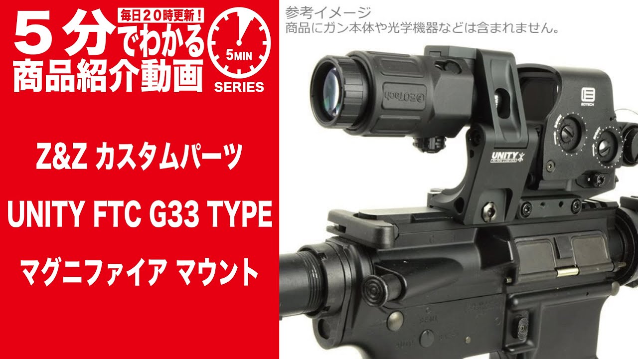 5-Minute Guide] Z&Z Custom Parts UNITY FTC G33 TYPE Magnifier