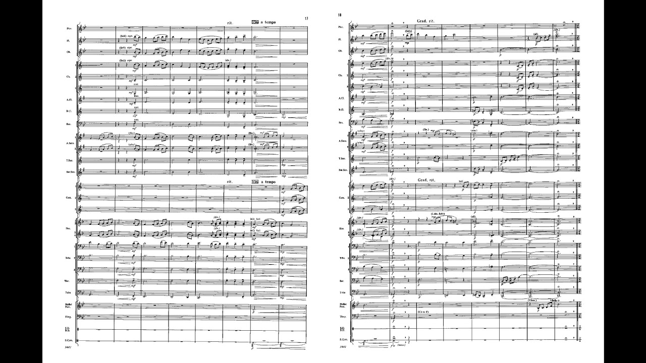 吹奏楽スコア CENTURIA センチュリア James Swearingen Centuria