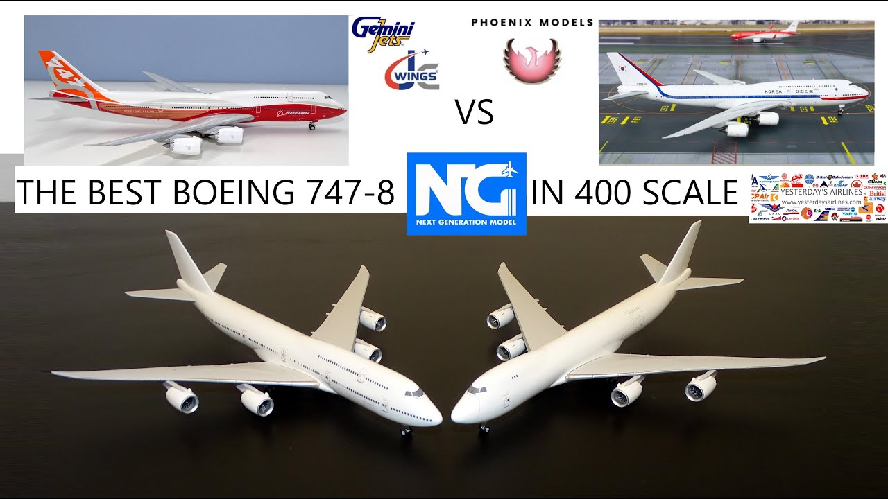 Gemini Jets 1:400 Saudia Cargo 747-8F Unboxing and Review - YouTube