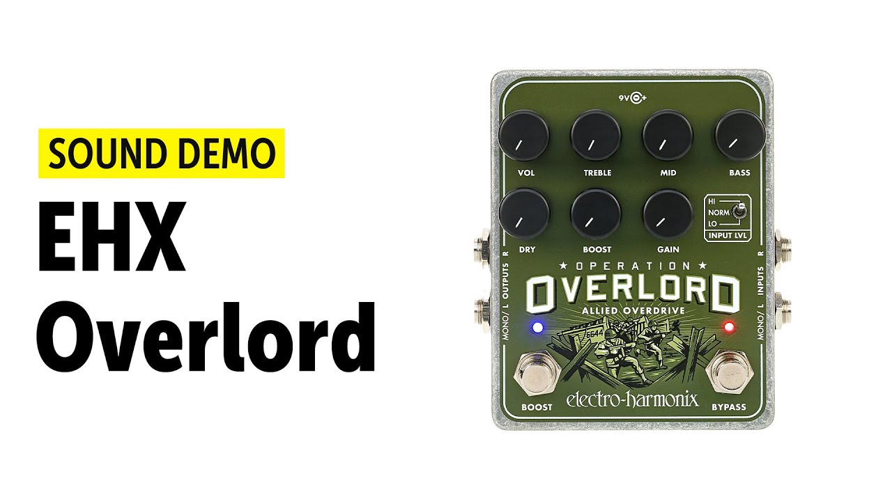 Electro Harmonix Overlord Sound Demo (No Talking) ft. Polyend
