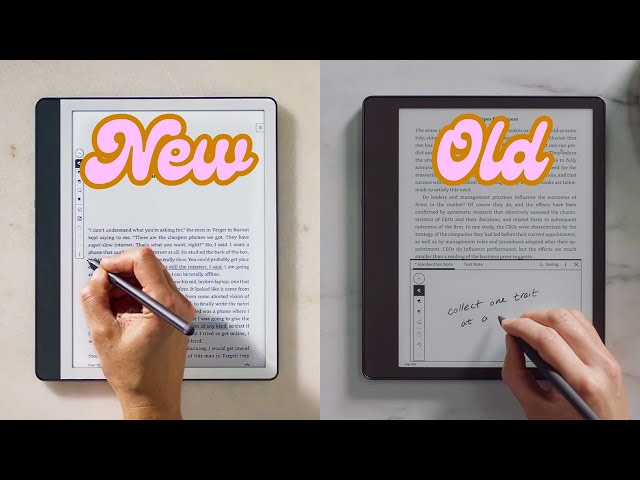 Kindle Scribe 2024 vs. 2022: Here's What's Different! - YouTube