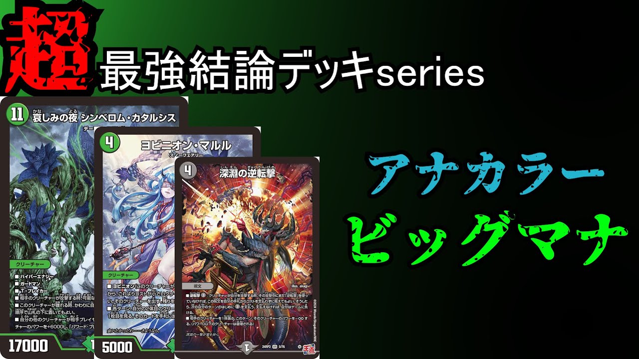 Super Strongest Deck Series] Exterminate Cyber ​​with Anacolor