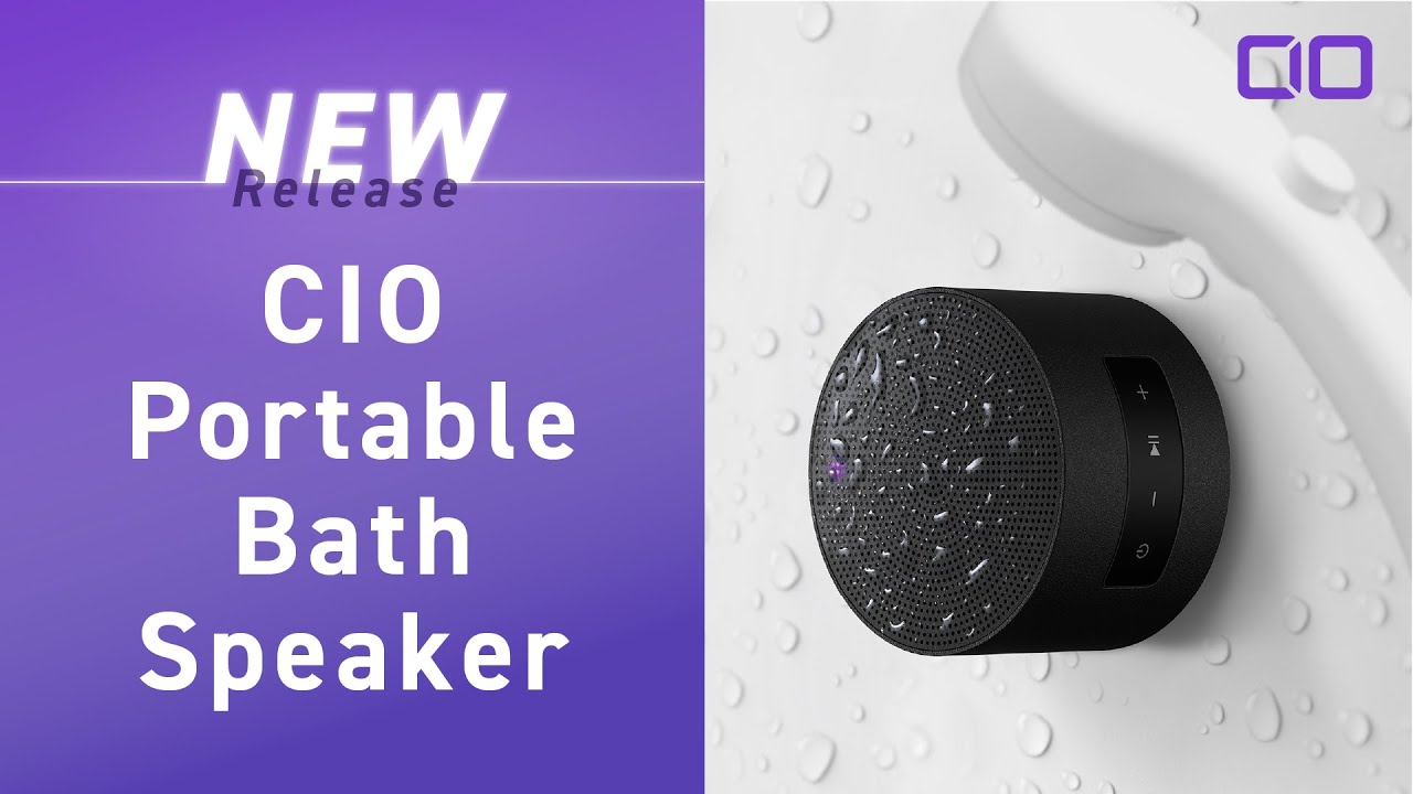 毎日のお風呂が楽しくなる。CIO Portable Bath Speaker - YouTube