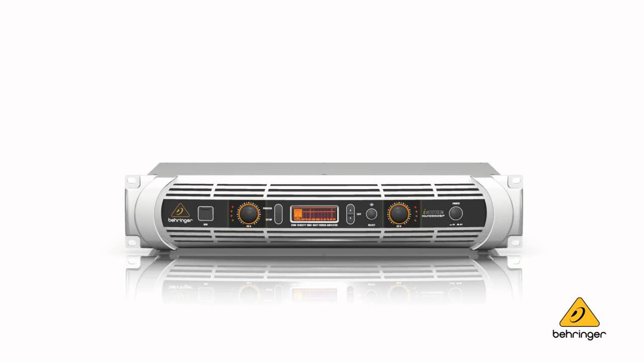 BEHRINGER iNUKE NU1000DSP—Ultra-Lightweight, High-Density 1000