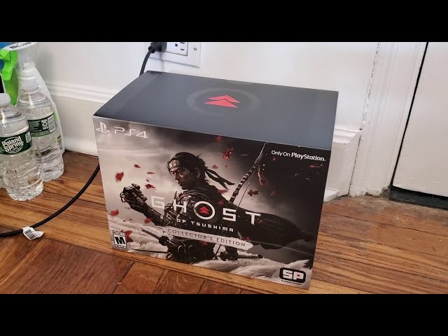 Ghost of Tsushima Collector's Edition開封 - YouTube