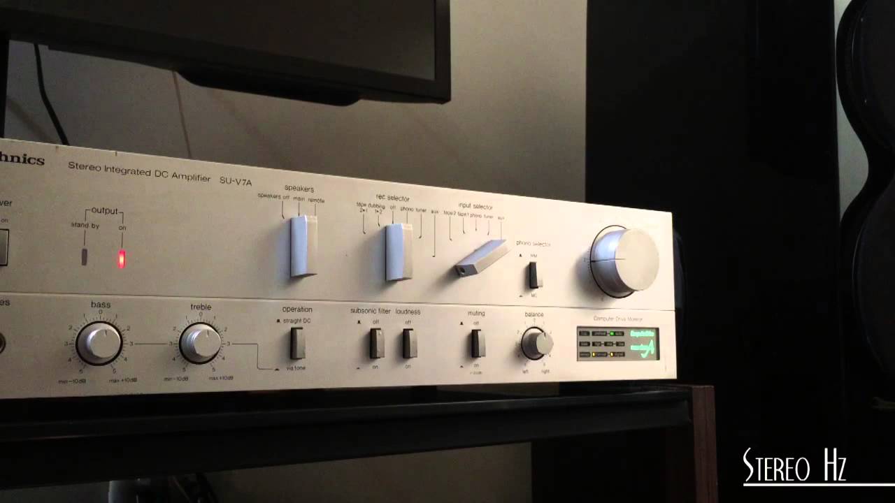 Technics SU V7A demo. - YouTube