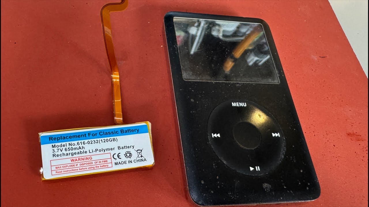 Leave your old model to us! ⭐︎iPod classic A1238 disassembly and