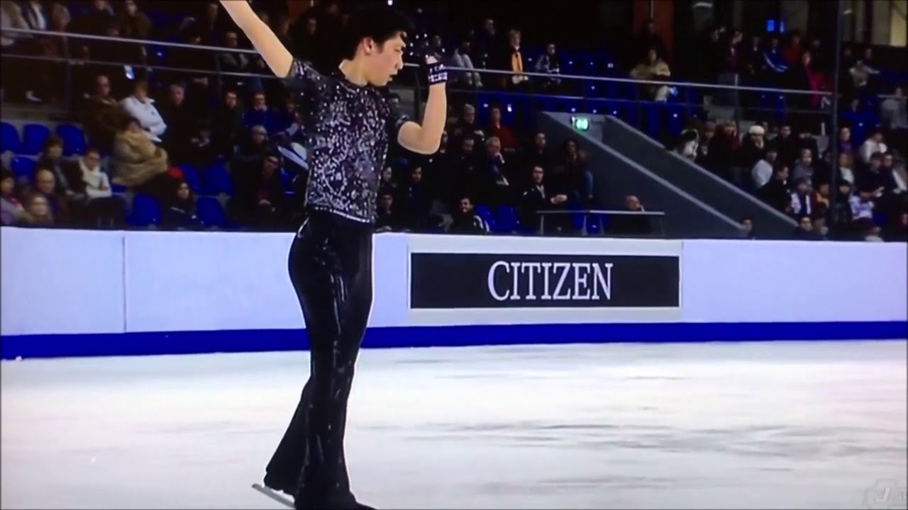 羽生結弦】2010年。15歳の羽生結弦選手スピン集。オルゴール音