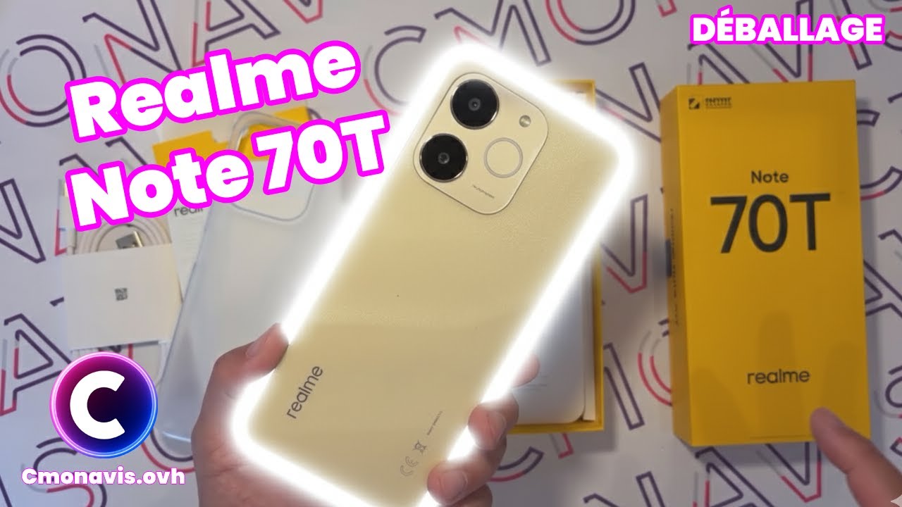 Realme Note 70T Unboxing - YouTube