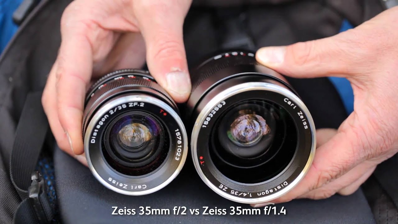Zeiss 35mm f/1.4 Distagon for Canon or Nikon vs Canon 35/1.4L