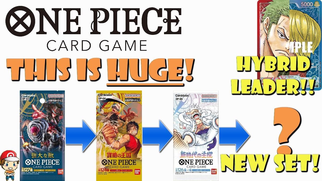 1st EVER Hybrid Leader Cards! New Set (OP-06)! New Starter Deck