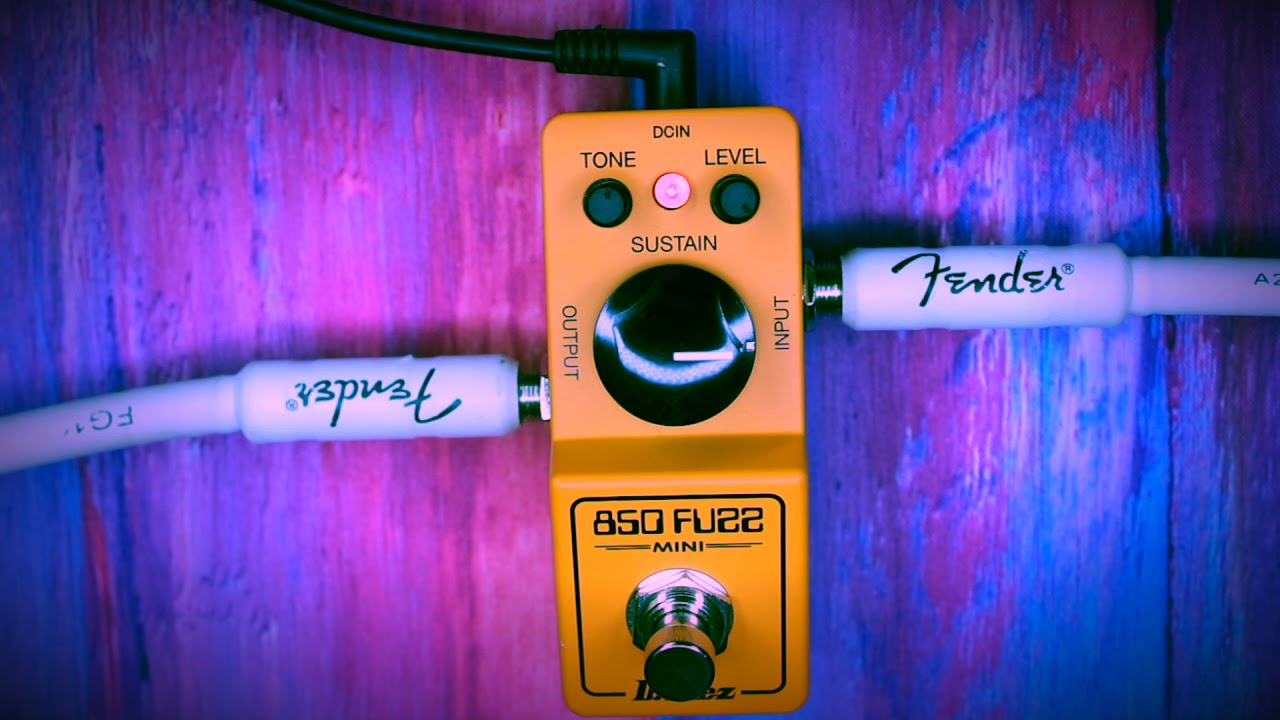 ibanez 850 mini fuzz - YouTube