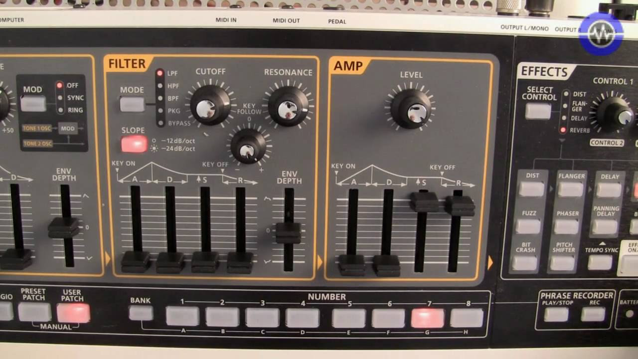 Roland GAIA SH-01 - SonicLAB Review - YouTube