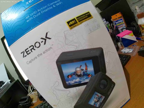 NEW ZX40 ACTION CAMERA FROM ZERO-X - YouTube