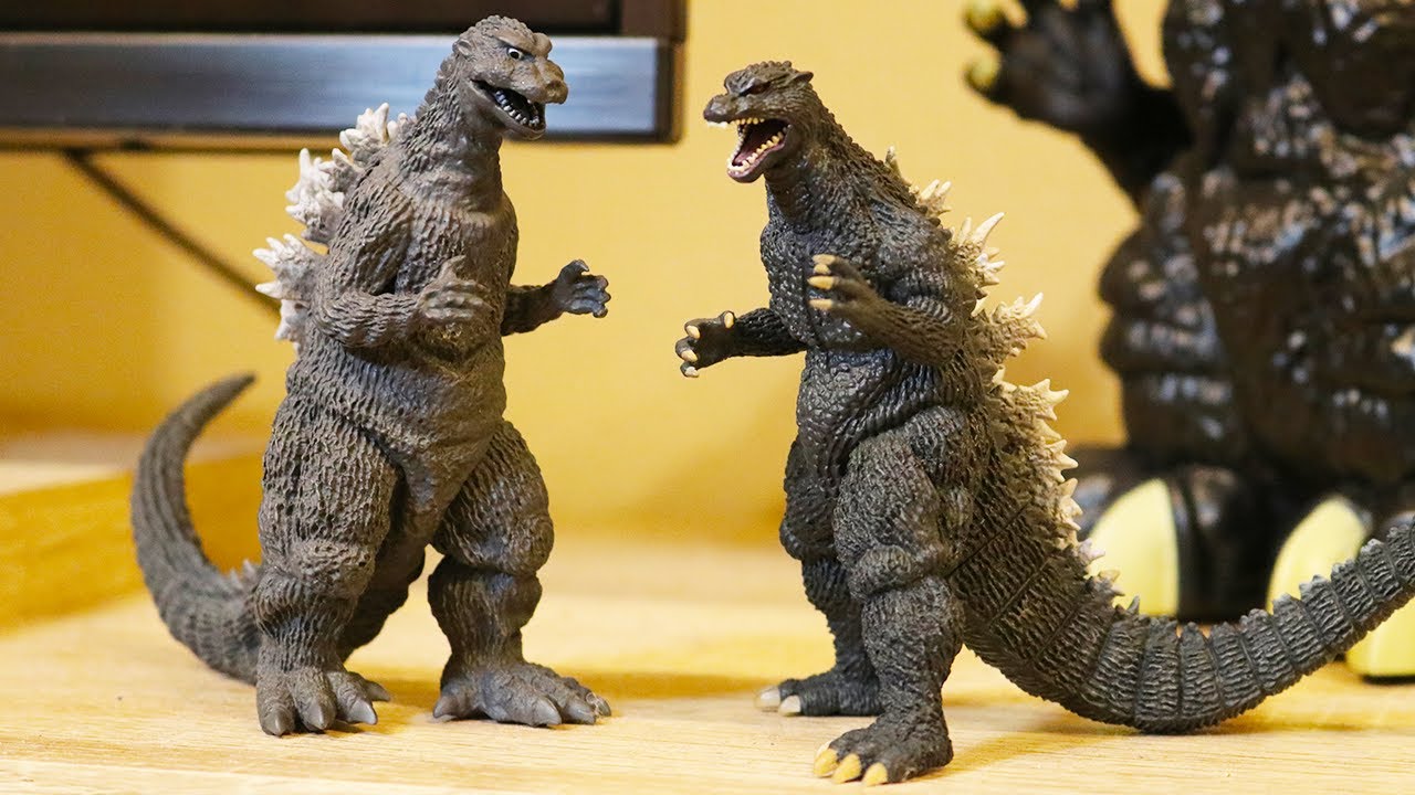 Extremely high quality mini figures [Original Godzilla & Final