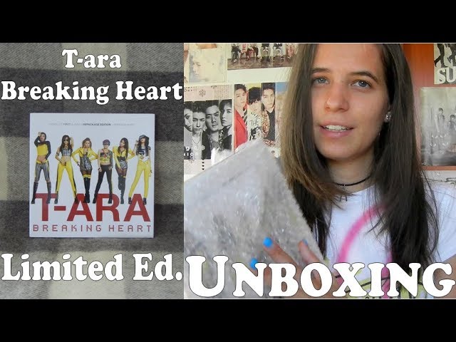 Unboxing - T-ara - Breaking Heart Limited Edition - 1st album