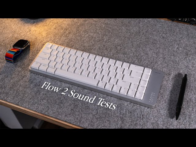 Lofree Flow 2 Sound Tests - Surfer & Void Switches - YouTube