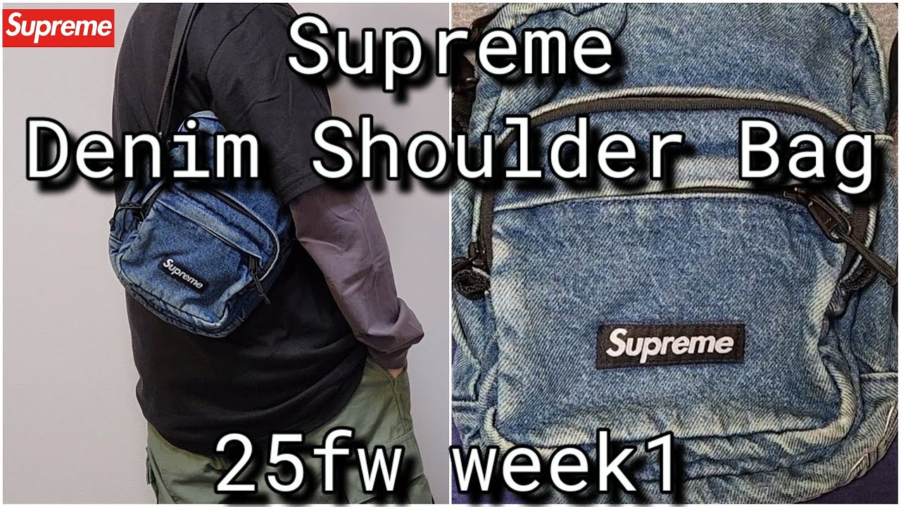 Supreme Denim Shoulder Bag 25fw week1 シュプリーム デニム