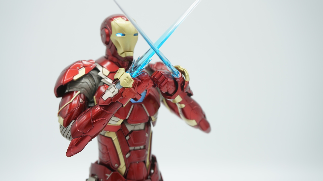 Toys] รีวิว Sentinel Re:Edit 09 New Century Iron Man - YouTube