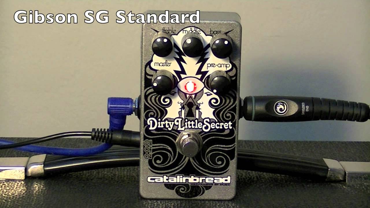 Catalinbread Dirty Little Secret III pedal review - Tele and SG