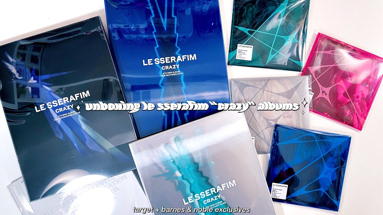 unboxing le sserafim 