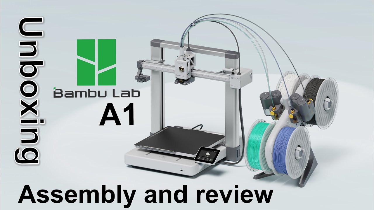 Bamboo Lab A1 Combo Unboxing and Review - YouTube