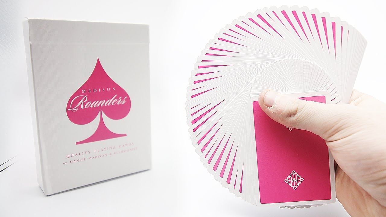 Deck Review - Pink Rounder Playing Cards Ellusionist [HD] - YouTube