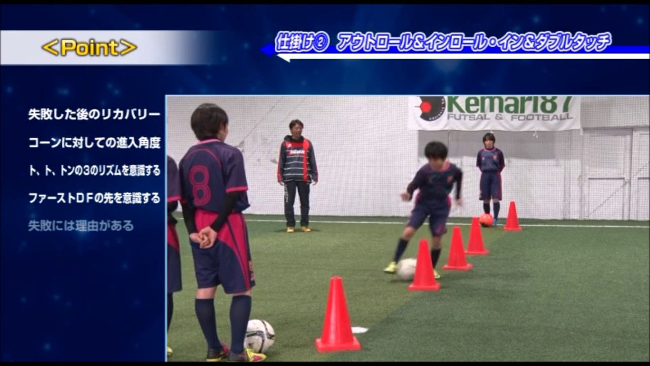 コーンドリ～「個」の力を育成するためのドリブル上達トレーニング