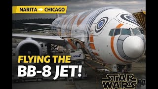 ANA's Star Wars BB-8 Jet | B777-300ER Business Class Narita