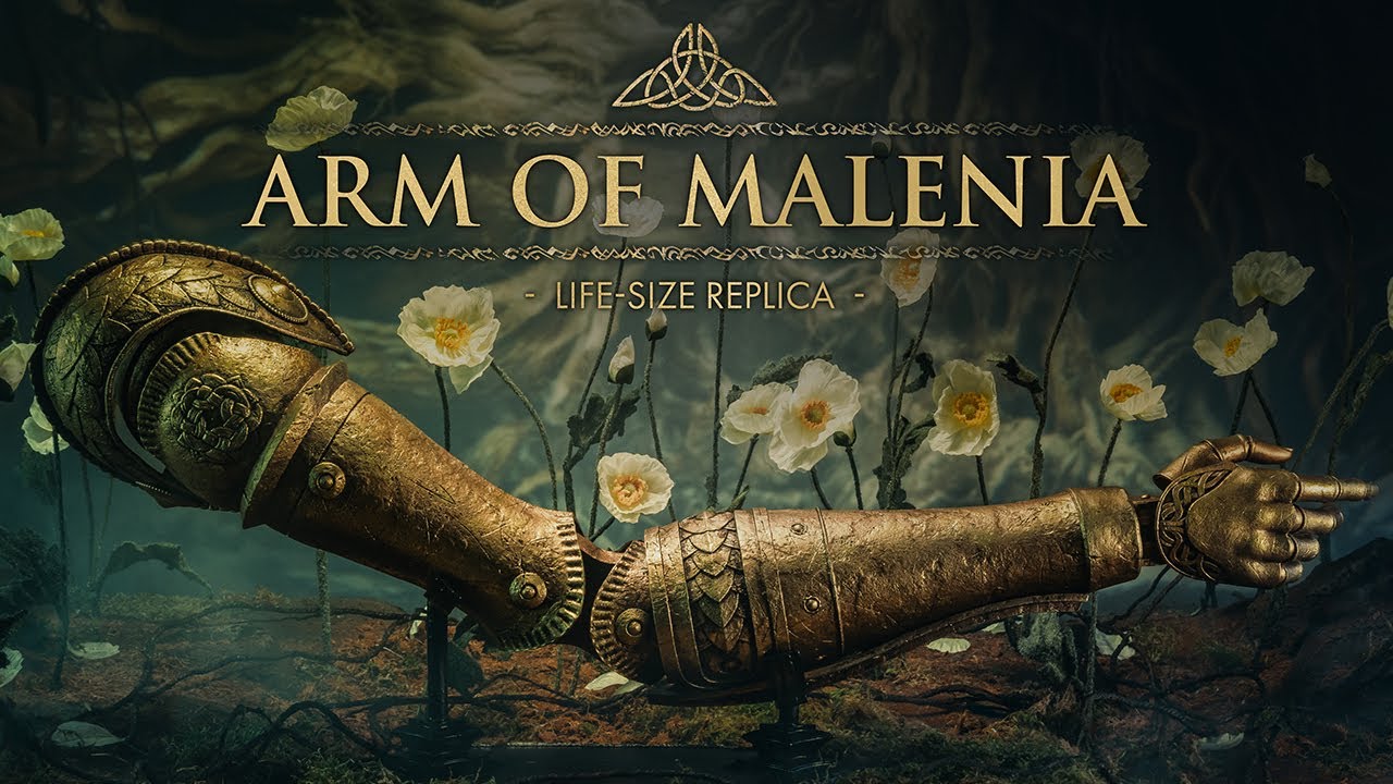 The PureArts Elden Ring: Arm of Malenia Life-Size Replica Official