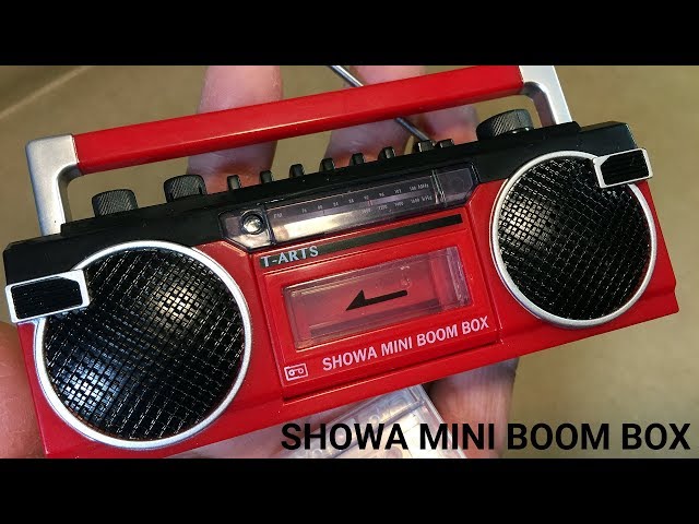 Unboxing the world smallest boombox from TakaraTommy Japan - YouTube